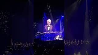 Andrea Bocelli 2024  Live from Prague O2 Arena  Con te partirò [upl. by Rajewski15]