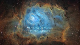 M8 — Lagoon Nebula by Ariel Cappelletti [upl. by Anny]