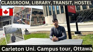 Explore Carleton University Campus A Comprehensive Tour  Vivek Jaiswal Vlogs [upl. by Macy]