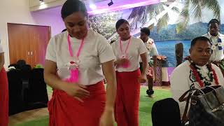 Yanuyanu Dance Group quotFijian Dances TekiTeki 2024 [upl. by Eedyaj]