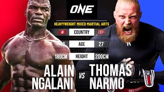 Alain Ngalani vs quotThe Last Vikingquot  Full Fight Replay [upl. by Lewiss]