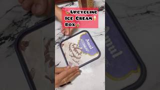 Let’s Upcycle Icecream🍦Box diytrendingshortsupcyclingeasydiyeasycrafteasypaintingart1m1k [upl. by Katushka]