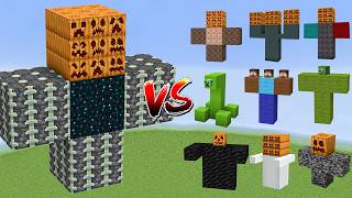 MUTANT WARDEN vs All Minecraft Bosses  Minecraft Mob Battle [upl. by Anaejer]