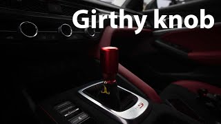 Installing a Shift Knob for the DE5FL5 Integra Civic Type SR  Acuity [upl. by Kcirrej]