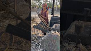 Making of “jaggery”  most authentic way  gud sugarcan sugar jaggery gud [upl. by Anceline]