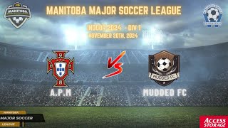 November 20th WSF Div 1 A P M vs Mudded FC [upl. by Enidaj]