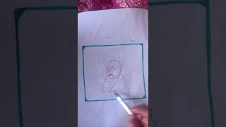 easy drawing 2se Mahatma Gandhi Ji ka chitra banaye [upl. by Etnemelc]