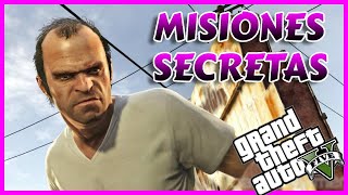 🔥 LAS MISIONES SECRETAS de GTA V modo historia que debes CONOCER gtav [upl. by Traci]