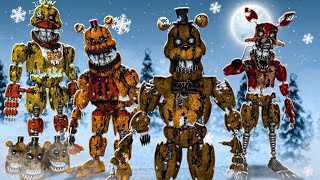 Freddys NIGHTMARE Before Christmas in Fredbears Mega Roleplay [upl. by Llerdna]