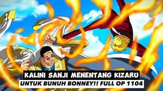 One Piece 1105  Sanji Vs Kizaru Power Dan Speed Penentu Kemenangan [upl. by Eecats]