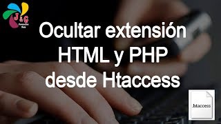 Ocultar extensión HTMLPHP de la URL con htaccess [upl. by Eclud470]