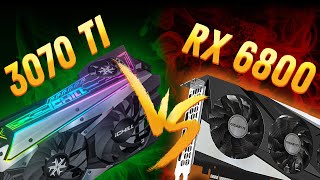 Выбор видеокарты 2022 RX 6800 vs RTX 3070 TI Обзор Gigabyte RX 6800 Gaming OC разборка тесты [upl. by Peterec]