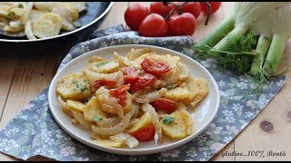 Finocchi e patate in padella [upl. by Rexfourd]