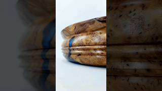 woodworking woodturning burl resin shrots [upl. by Haneen]