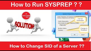 How to run SYSPREP in Windows 2012 [upl. by Aneema583]