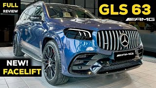 2024 MERCEDES AMG GLS 63 NEW FACELIFT The Best Luxury AMG SUV FULL InDepth Review Interior MBUX [upl. by Oizirbaf393]