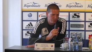 Pressekonferenz vor dem Spiel gegen Kiel [upl. by Attelrahc]