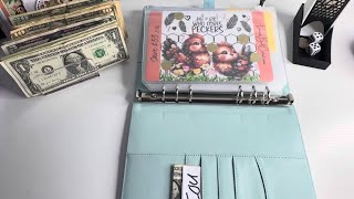 LETS PLAY amp SAVE  STUFFING 100 IN OUR SAVINGS CHALLENGE BINDER  HAPPY MAIL 💌 [upl. by Seidnac295]