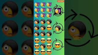 Find Odd Emoji out emojichallenge youtubeshorts findthedifference games viralshorts [upl. by Atteuqal857]