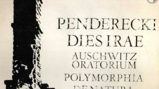 PENDERECKI DIES IRAE AUSCHWITZ ORATORIUM 15  Lamentatio Part 1 [upl. by Baese]