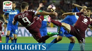 Torino  Sassuolo  53  Highlights  Giornata 38  Serie A TIM 201617 [upl. by Grindlay]