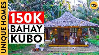 Farm Owners Spent 150K for This Modern Bahay Kubo  Tiny Home Living [upl. by Zosema296]