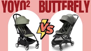 BabyZen YOYO² vs Bugaboo Butterfly  The Ultimate Travel Stroller Comparison  Stroller Review [upl. by Lacagnia]