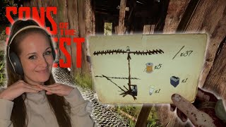 SONS OF THE FOREST  Folge 81🌲 Die Blueprints der Fischerhütten [upl. by Sasnett]