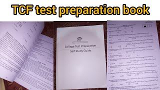 TCF college test preparation book TCF college information TCF college [upl. by Katey]