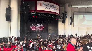 Slaughter To Prevail  Baba Yaga Live PNC Bank Arts Center NJ [upl. by Hendren]