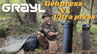 Grayl geopress vs Ultra press [upl. by Atiseret912]