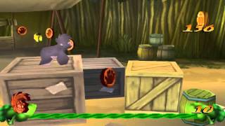 Disneys Tarzan PS1 100 Walkthrough  Part 9  Level 8 Trashing the Camp Hard [upl. by Yrrap328]