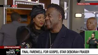 Awardwinning gospel star Dr Deborah Frasers funeral under way in Hillcrest [upl. by Legnaesoj]