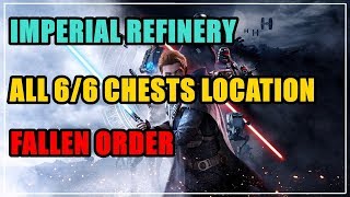 Imperial Refinery Kashyyyk All 66 Chests Location Fallen Order [upl. by Neirrad994]