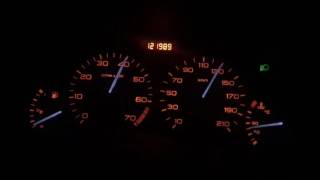 Top speed Peugeot 206 11i 60cv 2004 171kmh [upl. by Cirone558]