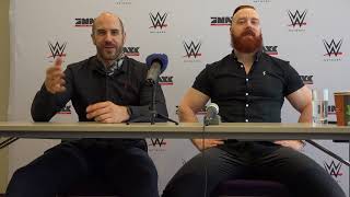 WWE SPECIAL INTERVIEW  Cesaro und Sheamus 4K [upl. by Einohtna]