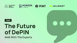 XSpace The Future of DePIN  AMA With The Experts [upl. by Selbbep]