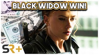 Black Widow Has Largest Domestic Box Office Debut Since Rise Of Skywalker [upl. by Llenet215]