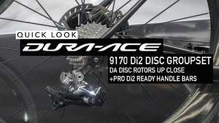 Dura Ace R9170 Di2 Disc Brake groupset Quick look [upl. by Yael596]