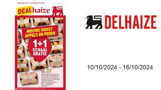 Delhaize folder BE  1010  16102024 [upl. by Giardap367]