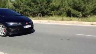 Fn2 TypeR Exhaust Sound  Bodrum Turkey [upl. by Gilford]