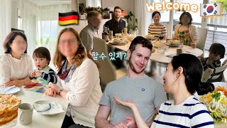 🇰🇷한국 친정엄마와 독일 시부모님께 한식요리 초대🇩🇪 아들은 원래 이래요👦🏻 국제커플 육아일상 VLOG [upl. by Lamonica]