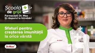 ⚕Școala de Grijă alături de farmaciștii Dr Max Sfaturi pentru creșterea imunității la orice vârstă [upl. by Esiuol144]