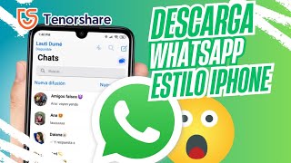 Descargar WhatsApp Estilo iPhone APK para Android  Guía Paso a paso 2024 [upl. by Pachston974]