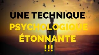 Une Technique Psychologique ÉTONNANTE Pour Vaincre Le TRAC et Le STRESS En Public [upl. by Karylin940]