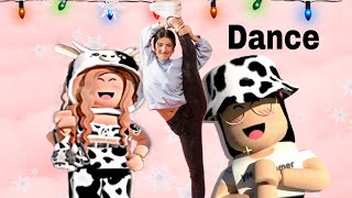 Me and my friend doing the danceitz nAtalie Plays Roblox [upl. by Ynnub]