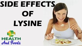 Side Effects Of Lysine [upl. by Golanka680]