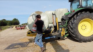 MAKING SILAGE FOR WINTER FEED [upl. by Haseefan]