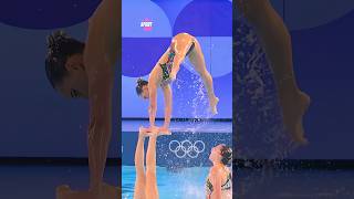 🔥 EPIC Moments In Artistic Swimming shorts [upl. by Helban]