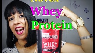 Bora BOMBAR os cabelos  NOVEX WHEY PROTEIN [upl. by Grimona673]